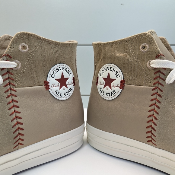 Converse Chuck 70 Crafted Mixed Material Nomad Khaki Hi-Top Sneakers Men’s 10.5 - Picture 7 of 10